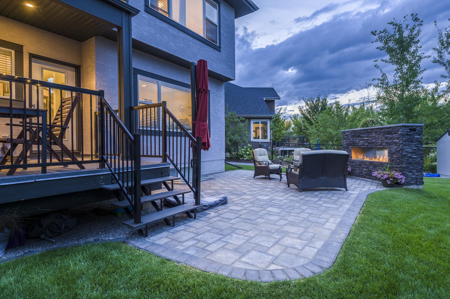 Stone Patio | Oasis Landscaping