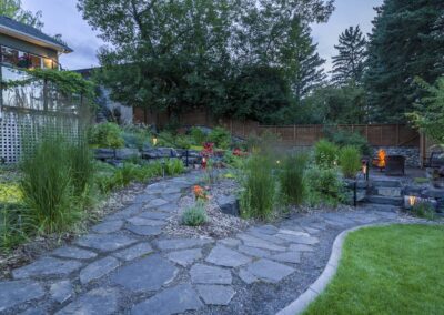Stone Patio Build | Oasis Landscaping
