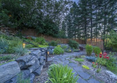 Pathway At Night | Oasis Landscaping