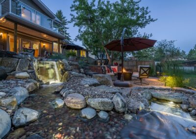 Backyard Water Feature | Oasis Landscaping