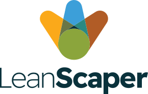 leanscaper stacked logo